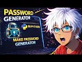 LEARN PYTHON PROJECT SERIES - Lecture 8 build password generator in Python
