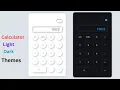 How to Create a Theme Calculator Using Html Css JavaScript Neumorphism Calculator