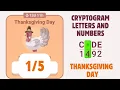 Cryptogram Thanksgiving Day Event Solution Chapter