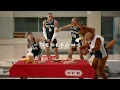 2024 H E B and the San Antonio Spurs Bench Celebrations