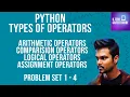 Python Operators Lecture - 2 Exam Prep Detailed Explanation Practice Set 1-3