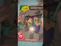 Minecraft Crayola Coloring Book Endermen under Tree