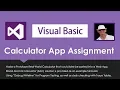 Visual Basic Real World Calculators VB NET Beginners Programming Tutorial