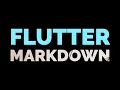 Display Markdown as a Widget with flutter - markdown