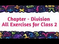 Division for class 2 Exercise of Division for class 2 Whole chapter of Division for class 2