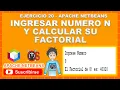 Ejercicio 20 Java - Apache NetBeans