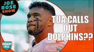 Joe Rose Kyle Crabbs React to Tua s Comments