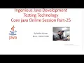 Core Java Online class Part 25 What is collection What is different between Array and Collection