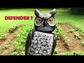 Will this OWL SCARECROW Protect a Garden Lets Find Out