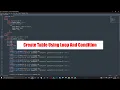Create table using loop and condition in JAVASCRIPT ANSWER