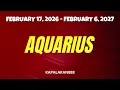 WOW ANSWERED PRAYERS AQUARIUS February 17 2026 - February 6 2027 TAGALOG TAROT