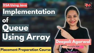 Queue Data Structure using Arrays Concept Java code Data Structures using Java