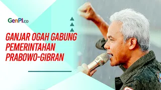 Ganjar Pranowo Deklarasi Sebagai Oposisi Pemerintahan Prabowo-Gibran