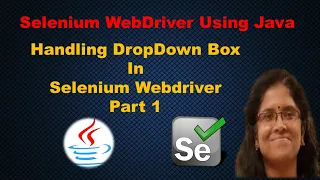 Handling Drop Down Box in Selenium Webdriver Part 1 Learn Selenium Webdriver Using Java