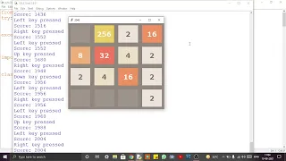 2048 Game in PYTHON