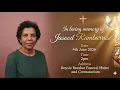 Jasood Rambarrose funeral at Boysie Boodoo Funeral Home and Crematorium