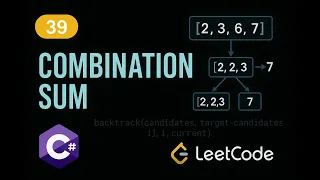 LeetCode 39 Combination Sum C Solution Backtracking Approach