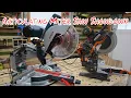 The Bosch Glide Vs The Ridgid R4251 same as Delta Cruzer Which Miter Saw Is Better