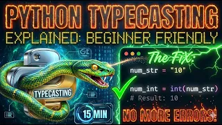 Python Typecasting Explained in 15 Minutes Beginner Friendly Type casting of premitive types