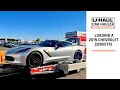 Loading a 2019 Chevy Corvette onto a U-Haul Car Hauler