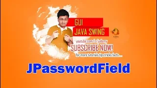 Java SWING - JPasswordField GUI Java OOP Judemy Bangla Tutorial