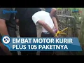 Lagu Polisi Bekuk Pelaku dan Dua Penadah di Bangkalan, Motor Kurir dan 105 Paket Raib Digondol Maling