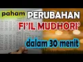 Download Lagu Paham Perubahan Fi'il Mudhori' dalam 30 menit (Tasrif Fi'il Mudhori')