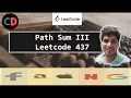 Path Sum III Leetcode 437 Live coding session