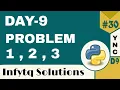 InfyTQ Programming Fundamentals Using Python Day 9 Practice Problems