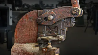 Big Metal Shear Restoration (Laser Cleaning)