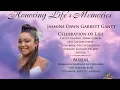 Mrs Jasmine Dawn G Gantt - January 19 2021