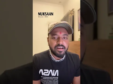 Wowed by this Bhoomi ‘26 masterpiece - Nuksaan #shorts