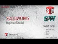SOLIDWORKS Tutorial Rectangle Spline and Offset Tools SOLIDWORKS Beginner tutorial Sketch