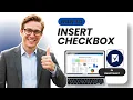How To Insert Checkbox In Smartsheet Updated 2026