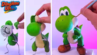 Cómo hacer a YOSHI de Super Mario Galaxy en plastilina