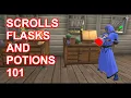 Scrolls Flasks and Potions Tutorial AnyRPG Unity Tutorial