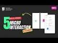 How to use Smart Animate in Figma Advance prototyping - DAY 1