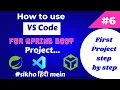 Spring boot project in VS Code How to use VS Code for Spring Boot Project Spring Boot Tutorial