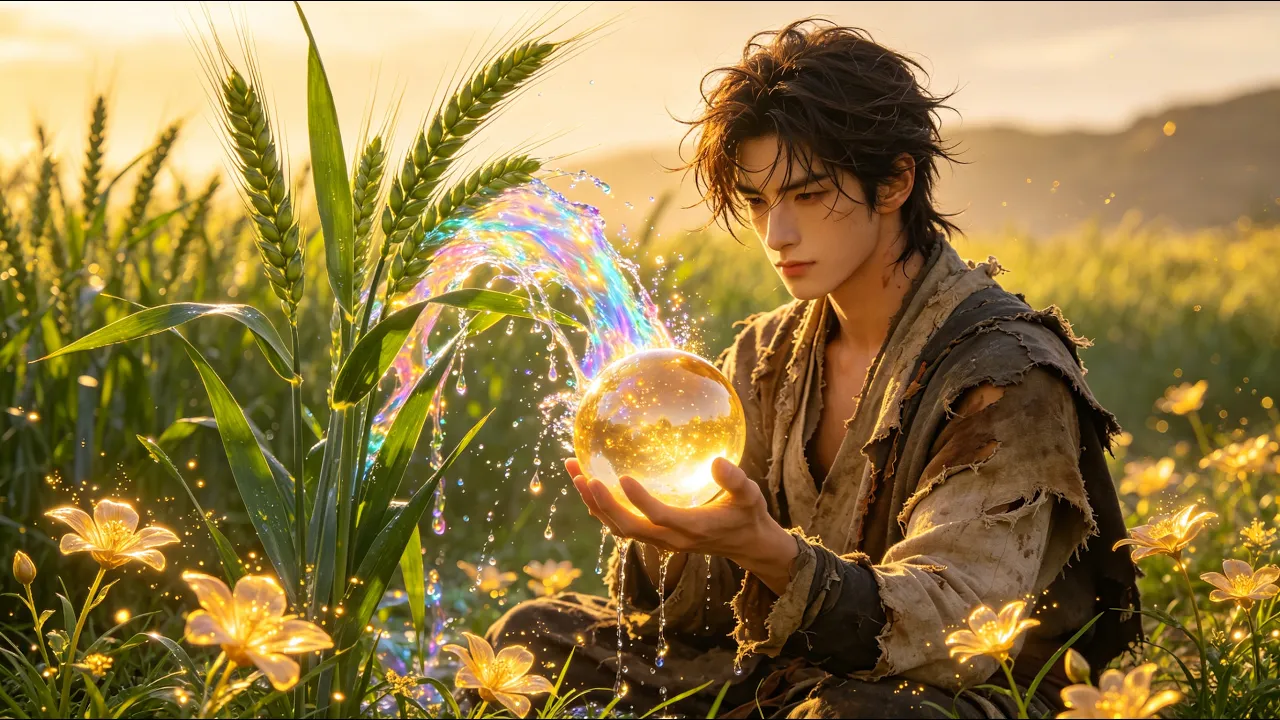 🔥Wheat ripened in an instant? A young man falls into the water, discovers the divine Shennong Pea... poster