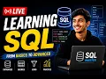 LIVE Learning SQL SQL From Basics to Advanced SQL Practice for Beginners