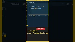 JavaScript Arrays Remove Duplicates From Array JavaScript in Telugu Javascript Tutorial Beginners