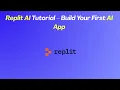 Replit AI Tutorial - Build Your First AI App