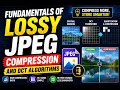 How JPEG Compression Really Works with DCT