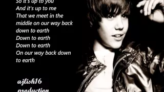 Download Justin Bieber ~ Down To Earth (Acoustic) Lyrics MP3