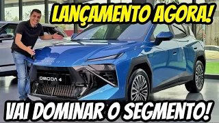 NOVO OMODA 4 - LANÇAMENTO AGORA! 20 KM/L E BARATO!