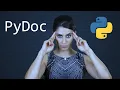 PyDoc - A Celebration of Documentation Python Tutorial Learn Python Programming