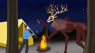 Three True Skinwalker Wendigo Horror stories animated
