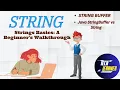 How to Modify Strings in Java StringBuffer String vs StringBuffer Java Hindi