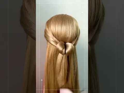 Elegant updo hairstyle tutorial for beginners #shefav #hairstyle #hairclips #hack #shorts