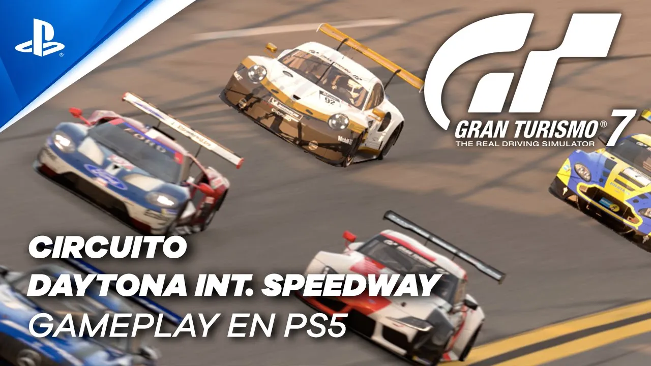 Gran Turismo 7 - Gameplay CIRCUITO DAYTONA INTERNATIONAL SPEEDWAY en PS5 | 4K | PlayStation España